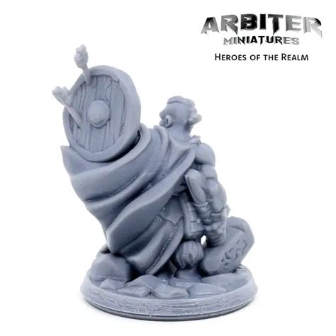 Male Dwarf 01 Heroes Of The Realm 3D Print Resin Simtasia