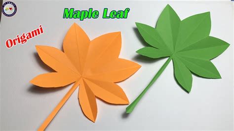 How To Make Origami Maple Leaf Origami Maple Leaf YouTube