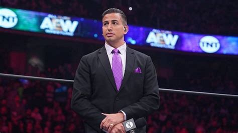 When was AEW ring announcer Justin Roberts released by WWE?