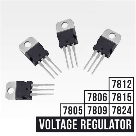 Three Terminal Positive Voltage Regulator Ic