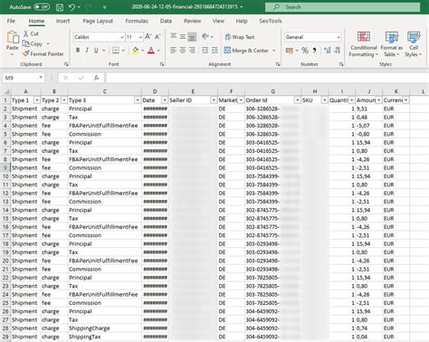 How To Analyze Amazon Orders And Transactions With Excel