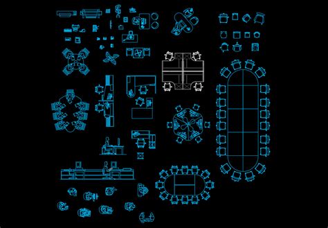 Tổng Hợp Set Đồ Cho Mặt Bằng Văn Phòng CADFULL FREE AUTOCAD BLOCKS