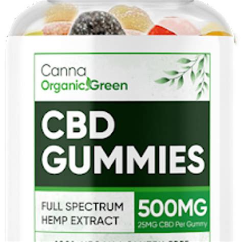 Canna Organic Green CBD Gummies Reviews AD Benefits Fake Or Real