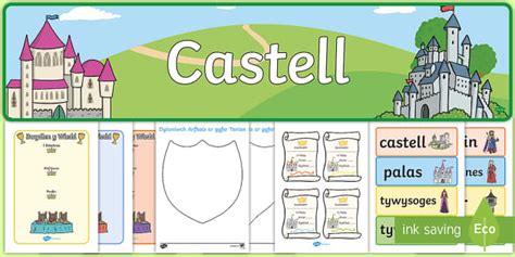 Castle Role Play Pack Welsh Teacher Made Twinkl