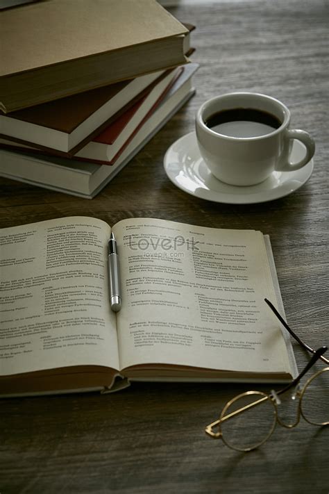 Open Book With Coffee Picture And HD Photos | Free Download On Lovepik