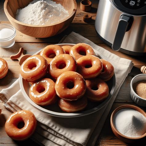 Donas Glaseadas En Airfryer Deliciario