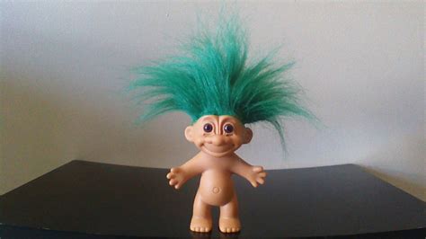 Vintage Russ Troll Dolls BEST SELLER Naked Trolls Yellow Orange