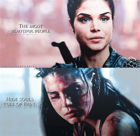 Alana Hanks Adlı Kullanıcının Octavia Blake Panosundaki Pin The 100