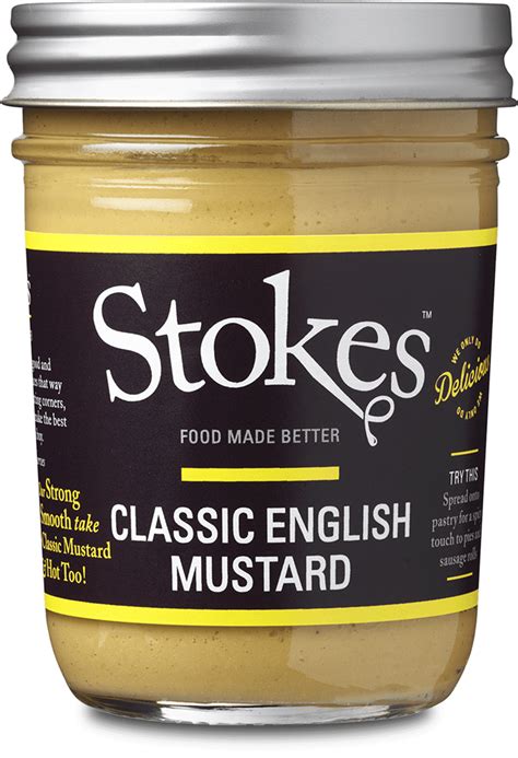 Classic English Mustard Stokes Sauces