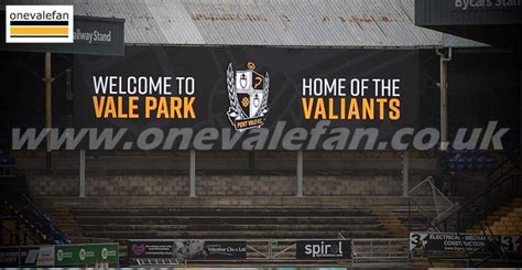 Port Vale Fixture List Find Out When The Games Will Be