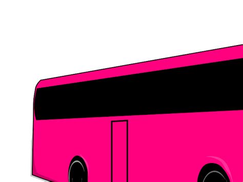 Atlanta Pink Bus Clip Art At Vector Clip Art Online