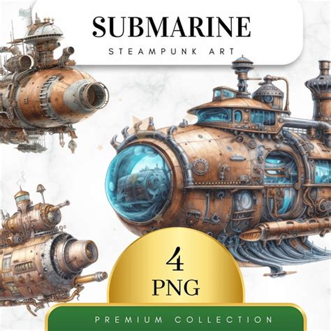 Steampunk Submarine Etsy