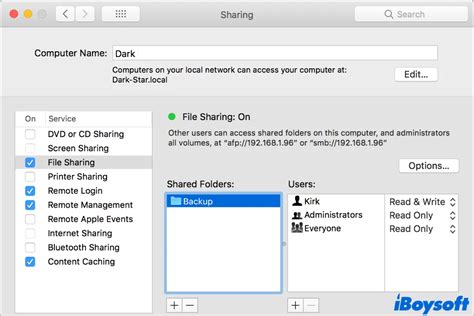 What Is File Sharing On Mac And How To Enable And Set Up It