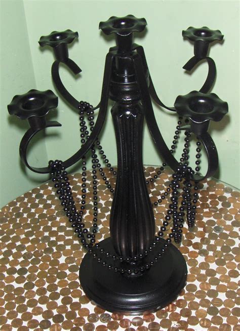 The Beautiful Budget: Halloween Candelabra