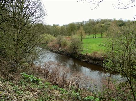 A Glimpse Of The River Croal Kevin Waterhouse Geograph Britain And