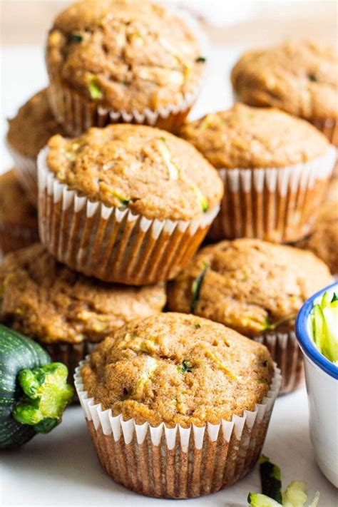 Healthy Zucchini Muffins