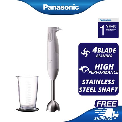 Panasonic Mx Gs Hand Blender W Single Speed Mx Gs Wsk Shopee