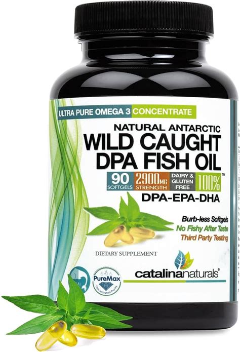 Wild Caught Omega 3 Dpa Fish Oil 2900 Mg With Dpa Epa And Dha 90