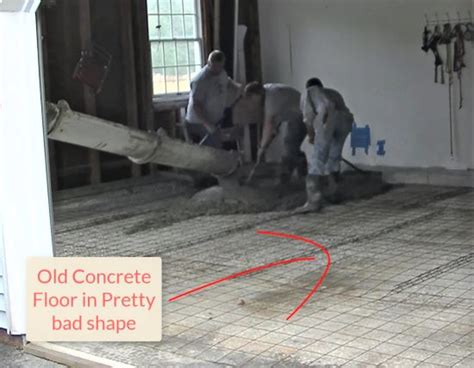 Pouring New Concrete Over Old Garage Floor Flooring Tips