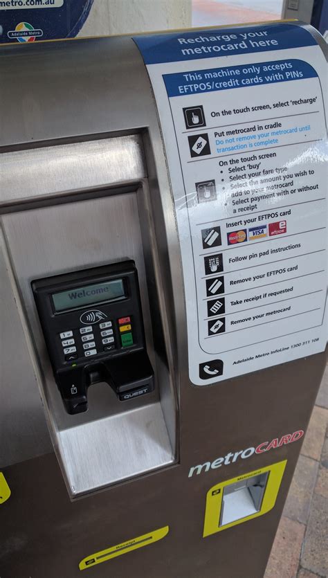 How to use the new adelaide metro smart card system 7