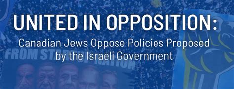 Survey By Nifc And Jspace Show The Majority Of Canadian Jews Oppose