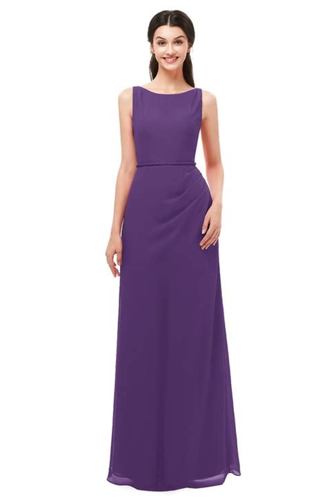 Colsbm Livia Dark Purple Bridesmaid Dresses Colorsbridesmaid