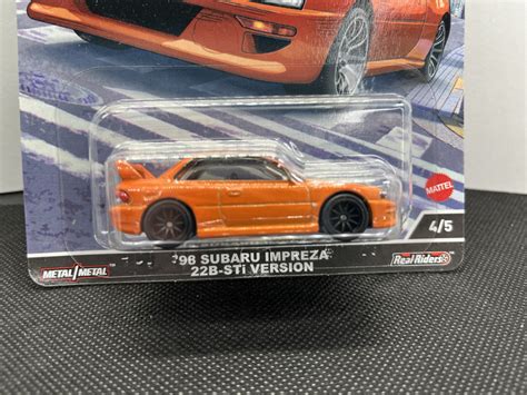 2022 Hot Wheels 98 Subaru Impreza 22B STi Version Car Culture Ronin Run