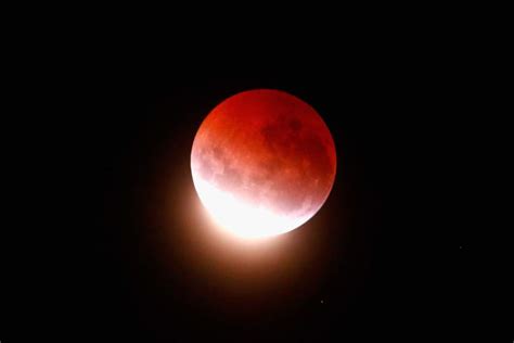 Blood Red Moon Lunar Eclipse