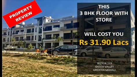 The Best 3 Bhk Flat In Mohali Under 40 Lacs 3 Bhk Floor With Store In