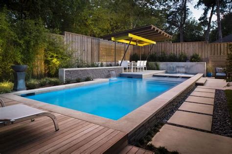 Randy Angell Designs Dallas Outdoor Living Landscape Pool Design Modern Pools Backyard