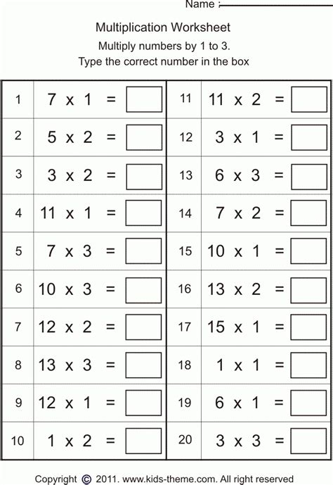 Grade 4 Worksheet Multiplication Facts With Missing Factors 2 12 K5 Printable Multiplication