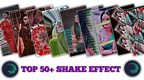 Top 50 Alight Motion Shake Effect Presets Alight Motion Preset Pack