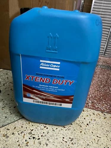 Oil Roto Xtend Duty Fluid Synthetic Oil Atlas Copco At Rs 1300 In