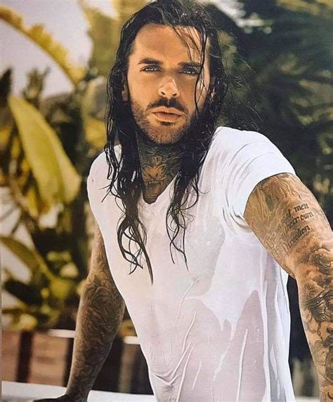 Pin By Sarah Adams On Pete Wicks Pete Wicks Actor Model Long Hair