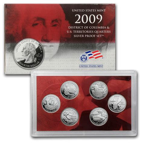 2009 D C And U S Territories Quarters Silver Proof Set Walmart