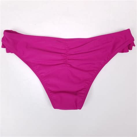 Xhilaration Swim Xhilaration Ruffle Extra Cheeky Bikini Swim Bottom