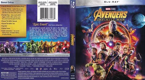 J Coute De La Musique Immuniser Sein Avengers Infinity War Dvd Cover