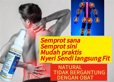 Magnesium Oil Minyak Terapi Pereda Nyeri Sendi Otot Lazada Indonesia