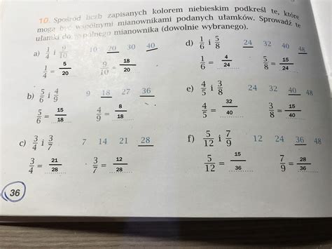 Ćw zad 10 str 36 matematyka z plusem Brainly pl