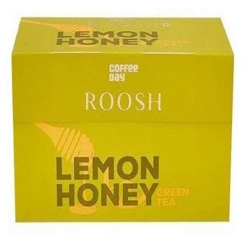 Green Tea Roosh Lemon Honey Coffee Packaging Type Box Packaging Size