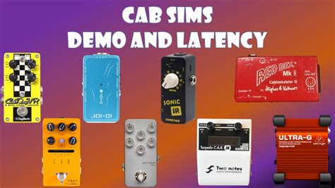 Best Cabinet Simulator Pedal Cabinets Matttroy