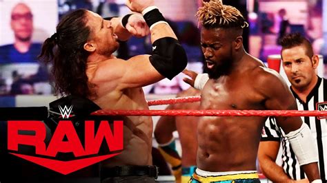 The New Day Vs The Miz John Morrison Raw Jan 4 2021 YouTube