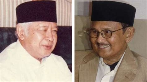 Detik Detik Mencekam Jelang Orde Baru Runtuh Soeharto Dan BJ Habibie