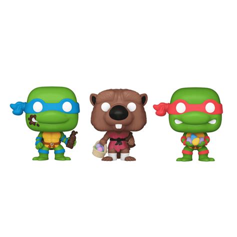 Buy Pocket Pop! Easter Splinter, Leonardo & Raphael 3-Pack at Funko.