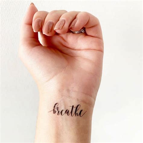 Top 71 Best Breathe Tattoos Ideas 2021 Inspiration Guide