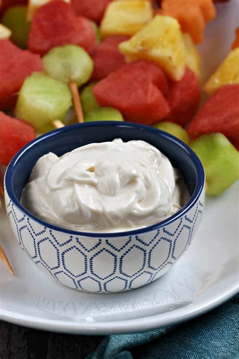 Fruit Skewers Cooking With Curls