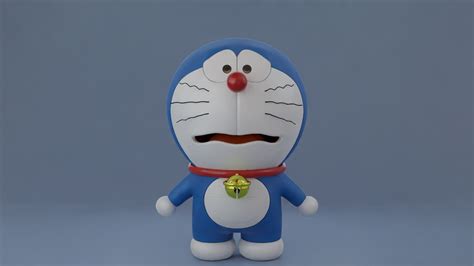 doraemon turbosquid