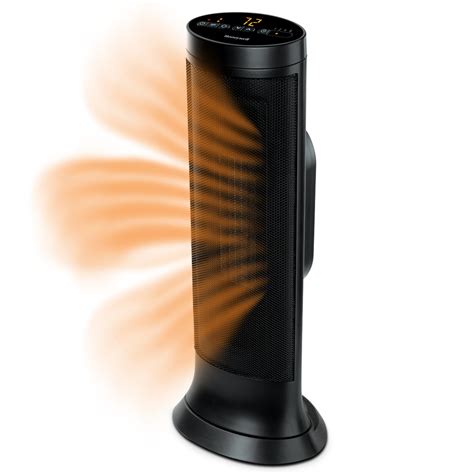 Snapklik.com : Honeywell Slim Ceramic Tower Heater, Large Room, Black