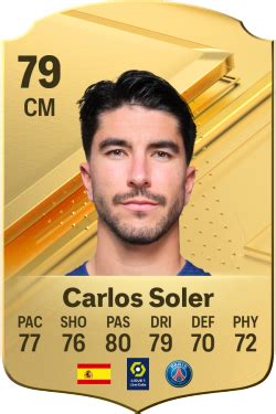 Carlos Soler EA Sports FC 24 Player Ratings Electronic Arts