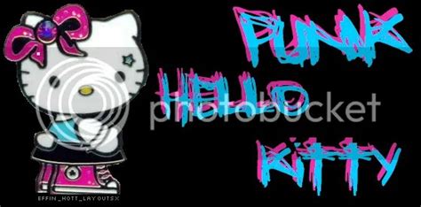 9 Foto Hello Kitty Punk Rock Terupdate